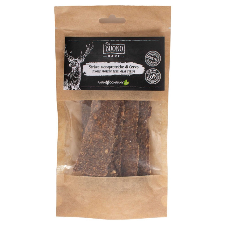 STRISCE MONOPROTEICHE 12,5CM CERVO 70GR