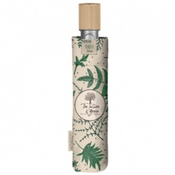 OMBRELLO DONNA CORTO      FOGLIE GREEN