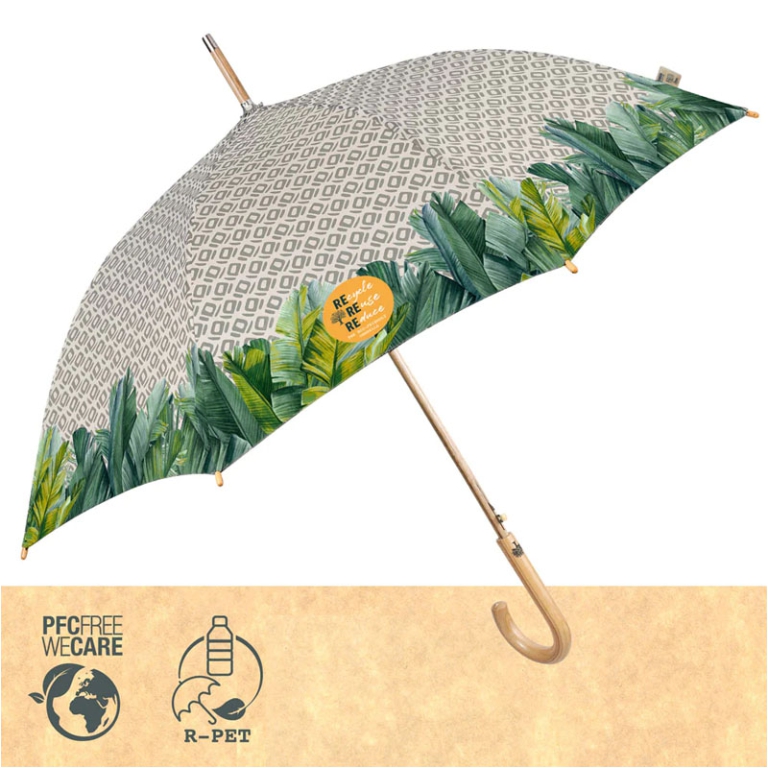 OMBRELLO DONNA LUNGO     BANANO GREEN