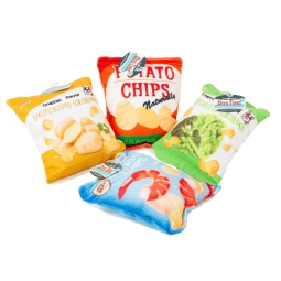 PELUCHES CHIPS ASSORTITE 15X12CM