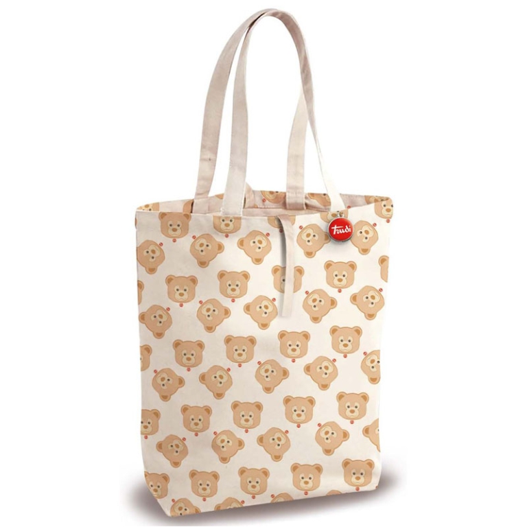 BORSA SHOPPER TEDDY LOVE 38X42CM TRUDI