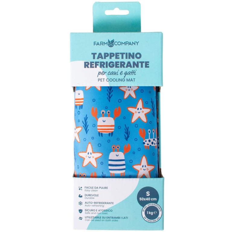 TAPPETIN0 REFRIGERANTE IN PVC 50X40CM CRAB FUN 2