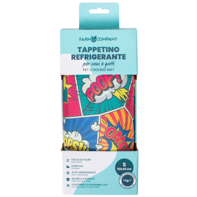 TAPPETIN0 REFRIGERANTE IN PVC 50X40CM COMICS 2