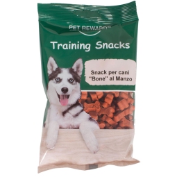 SNACK PER CANI A FORMA DI OSSO MANZO 120GR