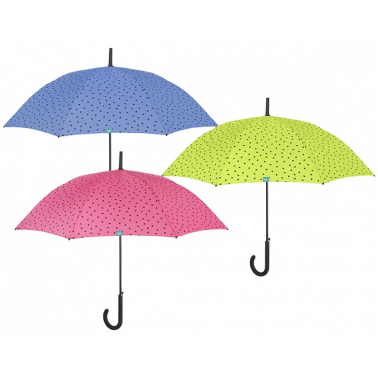 OMBRELLO DONNA LUNGO     FLUORESCENTE