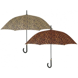 OMBRELLO DONNA LUNGO     LEOPARDATO AUTOMATICO