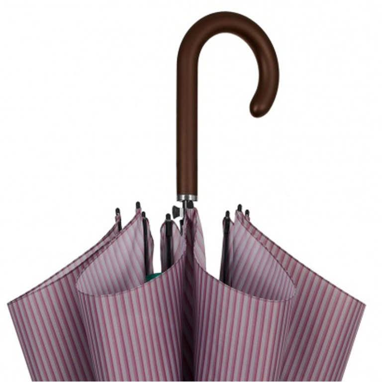 OMBRELLO DONNA LUNGO RIGATO 3 FASCE AUTOMATICO 2
