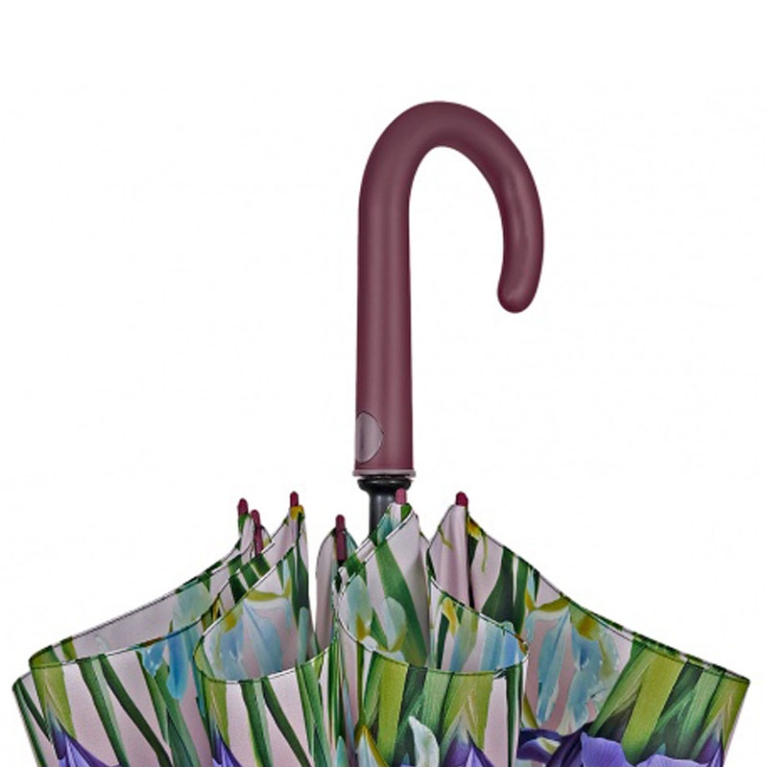 OMBRELLO DONNA LUNGO BORDO FIORE AUTOMATICO 2