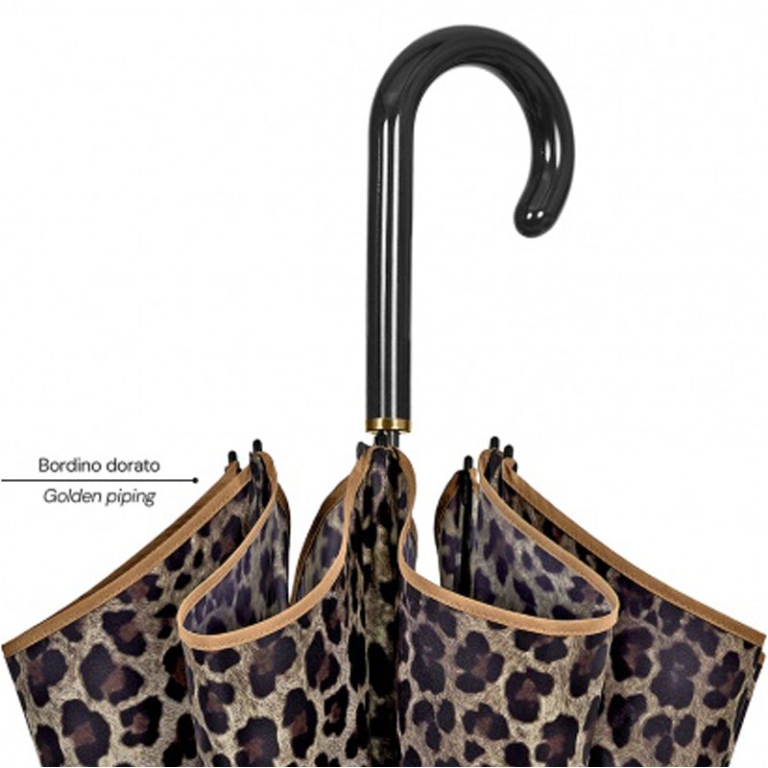 OMBRELLO DONNA LUNGO LEOPARDATO AUTOMATICO 2