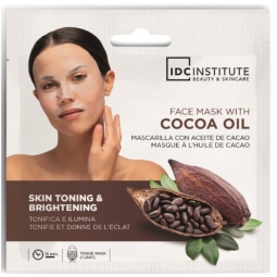 MASCHERA VISO IN TESSUTO OLIO DI CACAO ILLUMINANTE