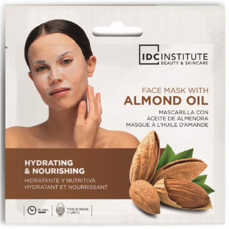 MASCHERA VISO IN TESSUTO MANDORLE 22GR