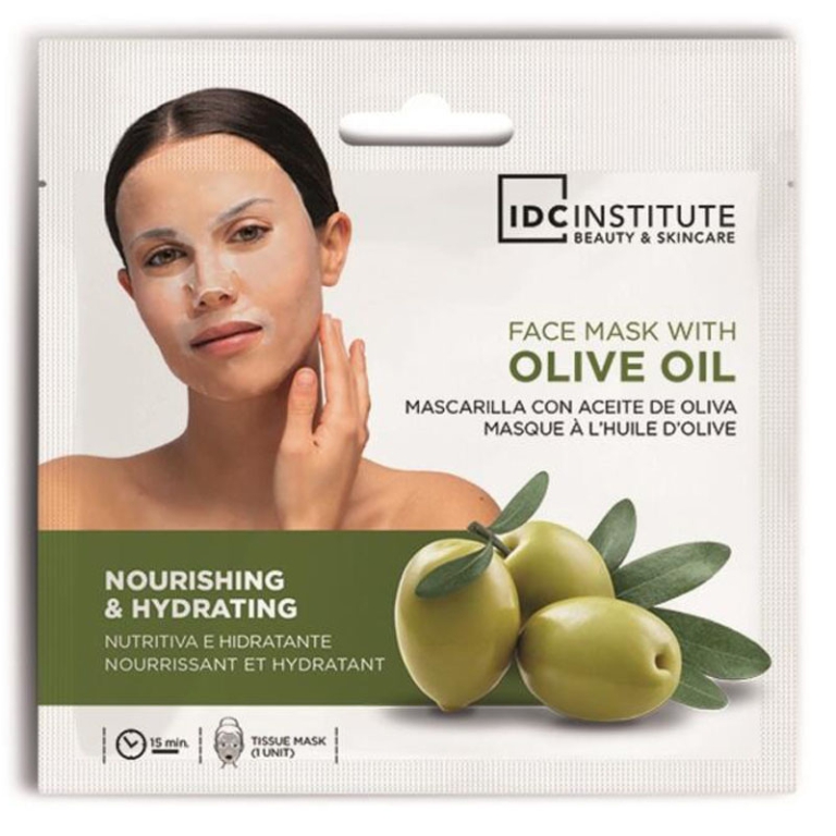MASCHERA VISO IN TESSUTO OLIO OLIVA NUTRIENTE 22GR