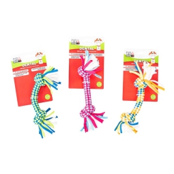 GIOCO DENTAL CORDA 2 NODI 23CM