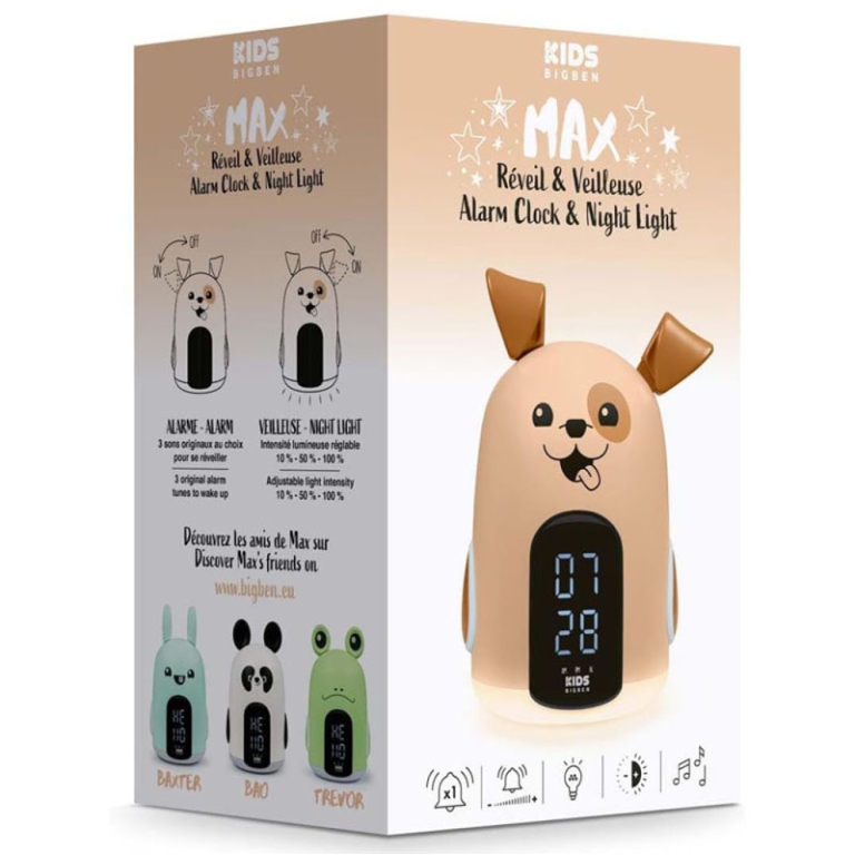 SVEGLIA E LUCE NOTTURNA  CANE 30CM 3