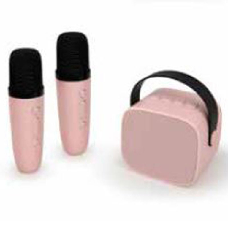 SPEAKER BLUETOOTH 15W CON 2 MICROFONI ROSA