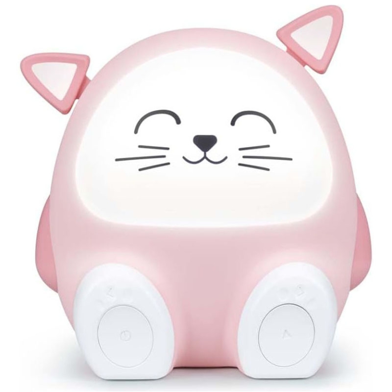 LAMPADA NOTTURNA CON SPEAKER GATTO 15W 33CM 2