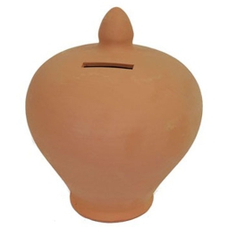 SALVADANAIO CLASSICO     TERRACOTTA 20CM