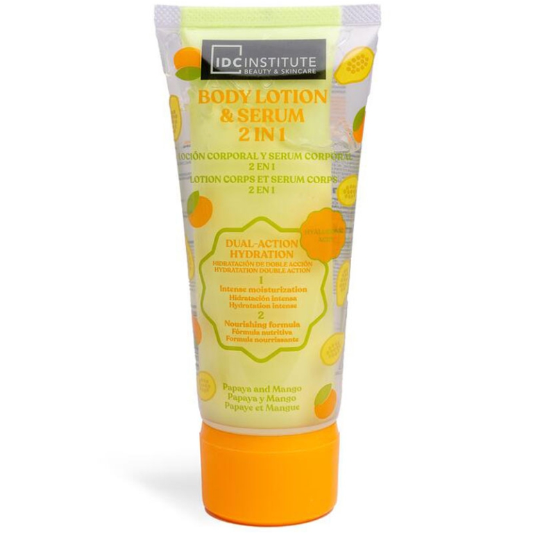LOZIONE CORPO E SIERO MANGO E PAPAYA 150ML