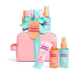 SET DA BAGNO TROPICALE   CON BORSA SET 3PZ