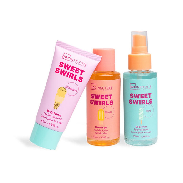 SET DA BAGNO TROPICALE   CON BORSA SET 3PZ 3