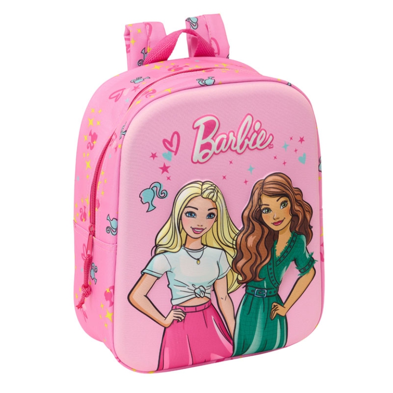ZAINO 3D DINO BARBIE     27X33CM