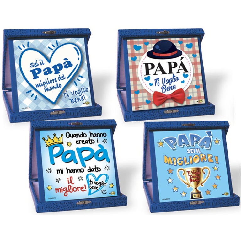 TARGA MESSAGGIO PAPA'