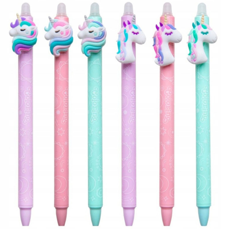 PENNA CANCELLABILE UNICORNO 36PZ IN EXPO 2