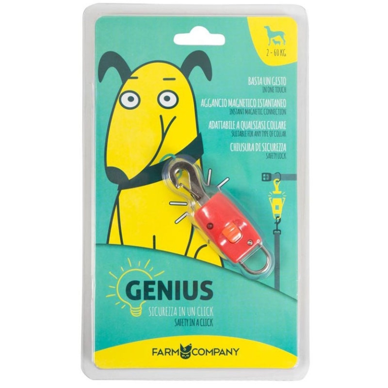 AGGANCIO MAGNETICO UNIVERSALE PER GUINZAGLIO