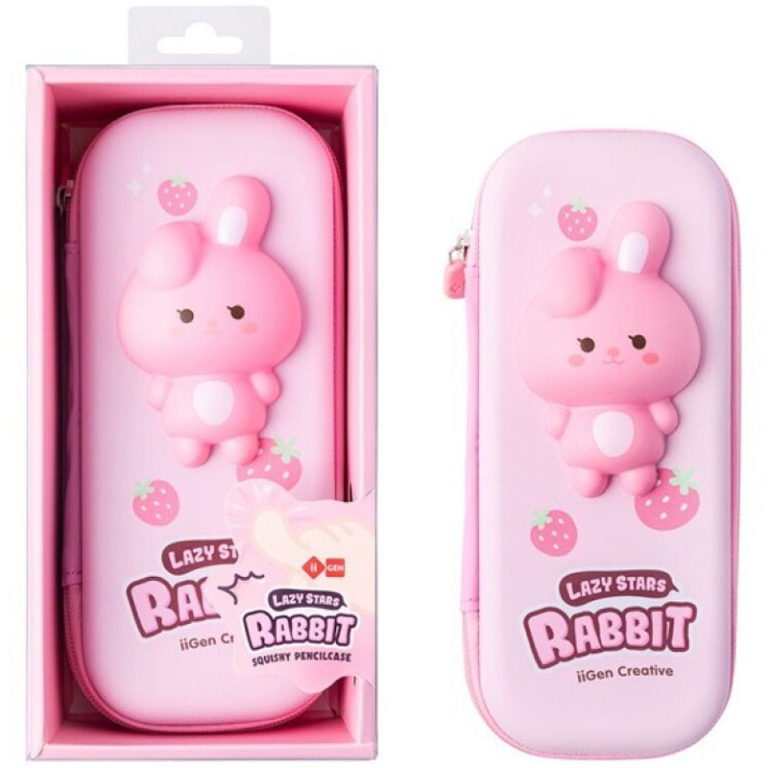 BUSTINA SQUISHY CONIGLIO 24X8CM