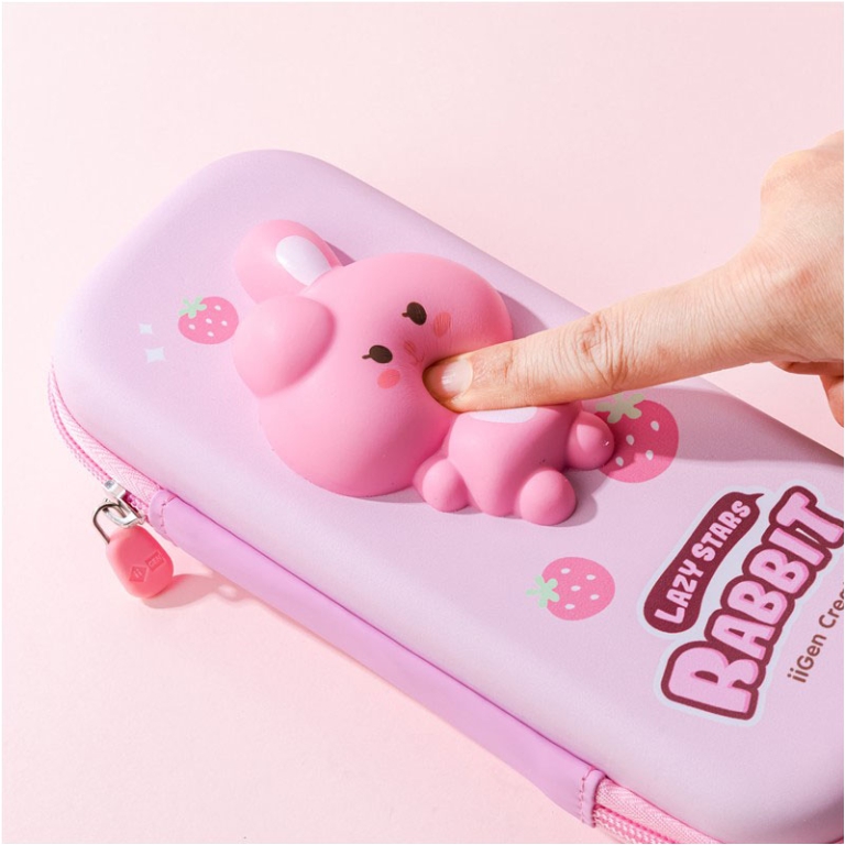 BUSTINA SQUISHY CONIGLIO 24X8CM 2