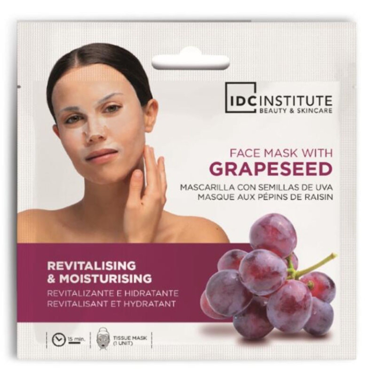 MASCHERA VISO IN TESSUTO UVA IDRATANTE 22GR