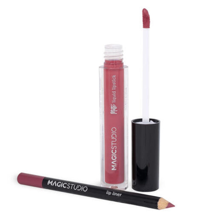 CONFEZIONE ROSSETTO LIQUIDO E MATITA LABBRA 2