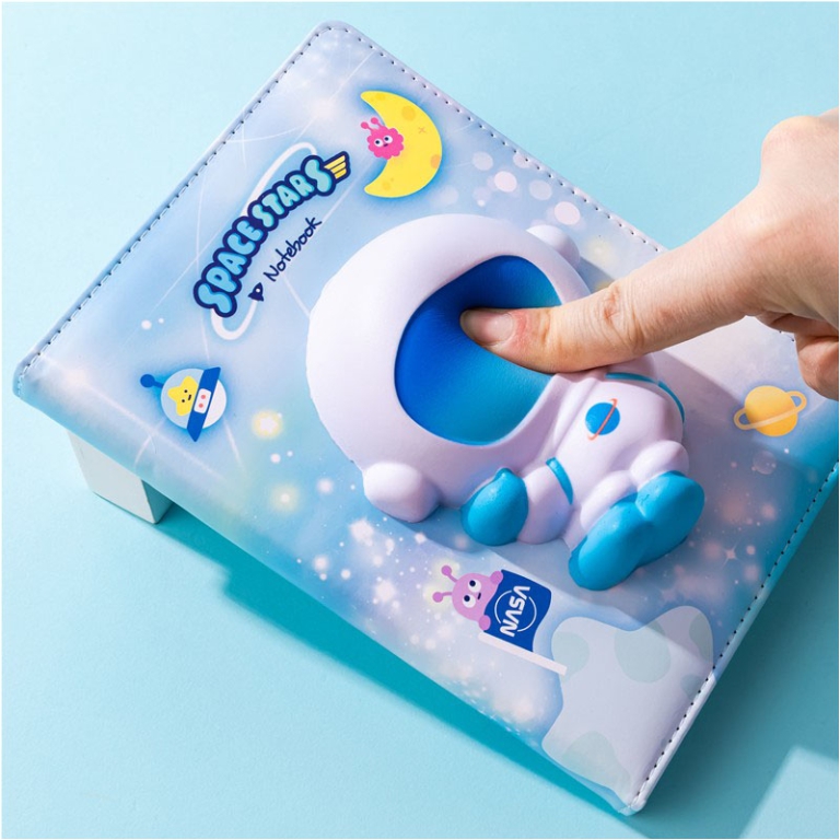 DIARIO SQUISHY SPAZIO 19X16CM 2