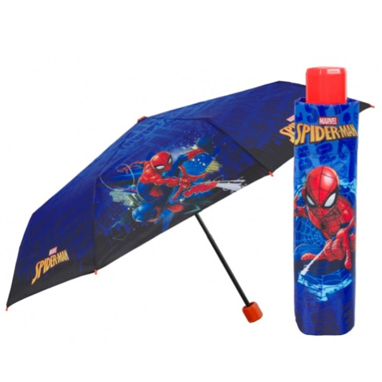 OMBRELLO BAMBINO MINI SPIDERMAN MANUALE 45CM ANTIV