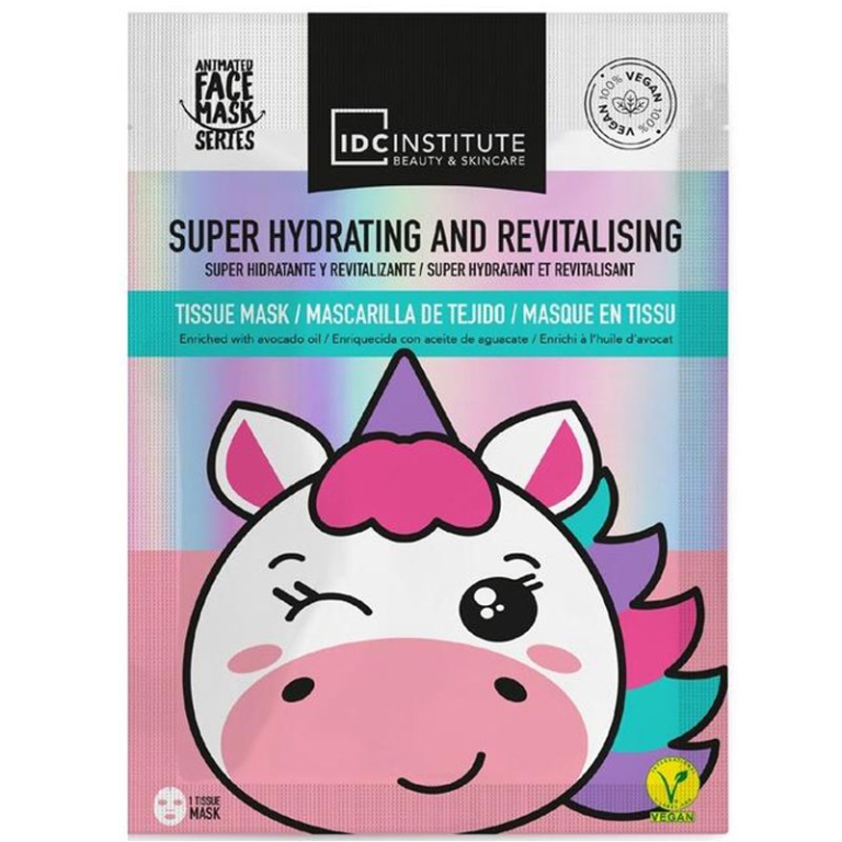 MASCHERA VISO IN TESSUTO UNICORNO IDRATANTE 24GR