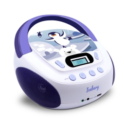 LETTORE CD MP3 CON USB   ICEBERG