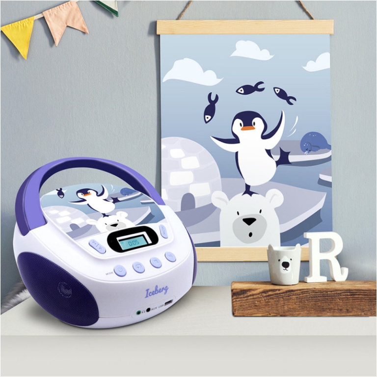LETTORE CD MP3 CON USB   ICEBERG 2