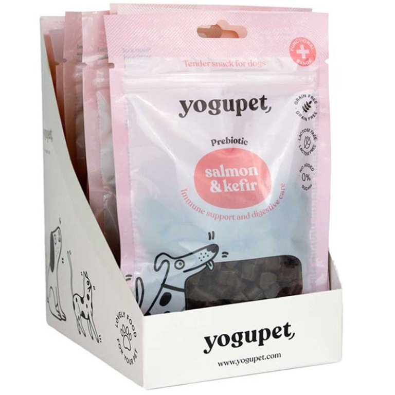 SNACK PER CANI SALMONE&KEFIR 100GR YOGUPET