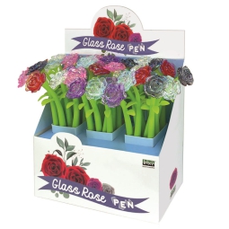 PENNA FLEXY GLASS ROSE 36PZ INCHIOSTRO BLU