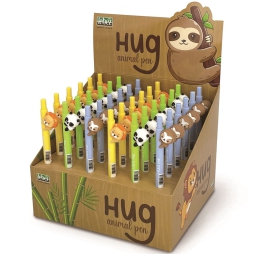 PENNA SCATTO ANIMALETTI 36PZ INCHIOSTRO BLU