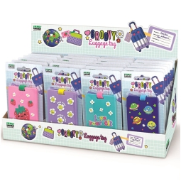 TARGHETTE VALIGIE GROOVY 24PZ IN SILICONE