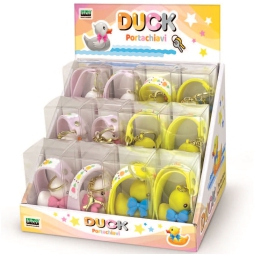 PORTACHIAVI DUCK 12PZ IN SILICONE