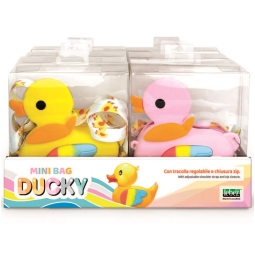 MINI BAG DUCKY IN SILICONE CON TRACOLLA