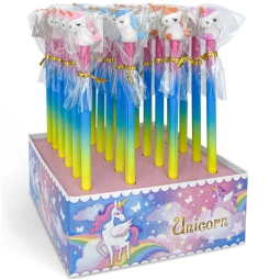 MATITA CON UNICORNO 24PZ