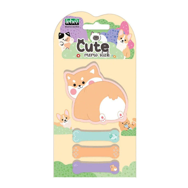 POST-IT CARTA EXPO 96PZ  BLOCCHETTI CUTE ASSORTITI 3