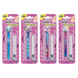PENNE CANCELLABILI 12 BLISTER FANTASIA CON REFILL
