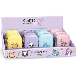 SET MANICURE GLAM 12PZ SOGGETTI ASSORTITI