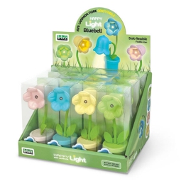 LAMPADE HAPPY LIGHT BLUEBALL H11,5CM 12PZ