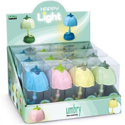 LAMPADE HAPPY LIGHT UMBRY H9,5CM 12PZ