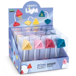 LAMPADE HAPPY LIGHT PRISMY H12CM 12PZ